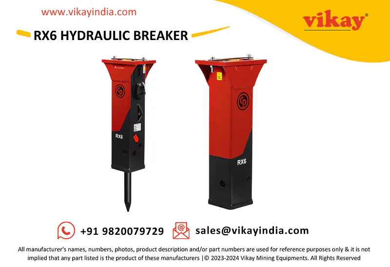 Chicago Pneumatic RX6 Hydraulic Breaker - Master