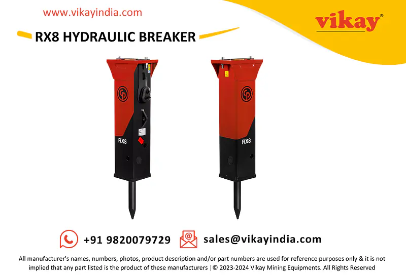 Chicago Pneumatic RX8 Hydraulic Breaker - Master