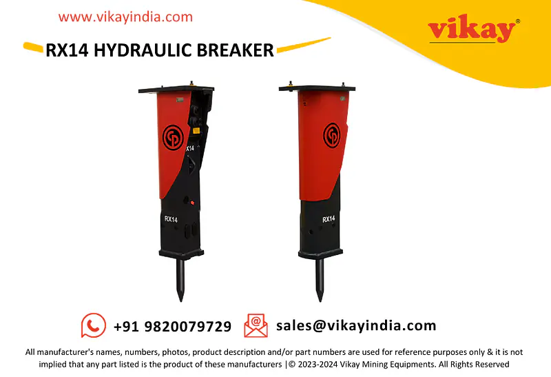 Chicago Pneumatic RX14 Hydraulic Breaker - Master