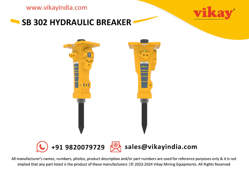 Epiroc SB 302 Hydraulic Breaker - Master