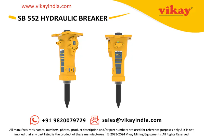 Epiroc SB 552 Hydraulic Breaker - Master