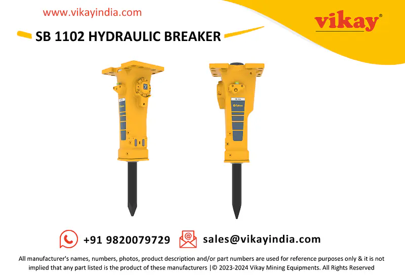 Epiroc SB 1102 Hydraulic Breaker - Master