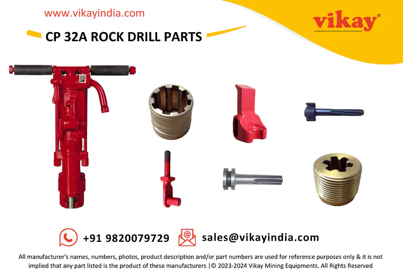 Cp 32A Chicago Pneumatic Rock Drill Parts - Master