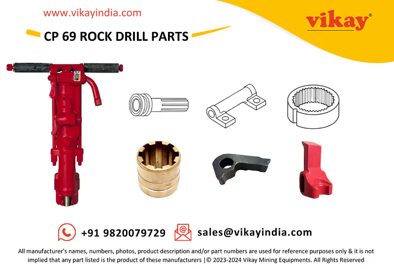 Cp 69 Chicago Pneumatic Rock Drill Parts - Master