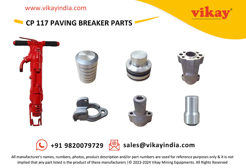 Cp 117 Chicago Pneumatic Paving Breaker Parts - Master