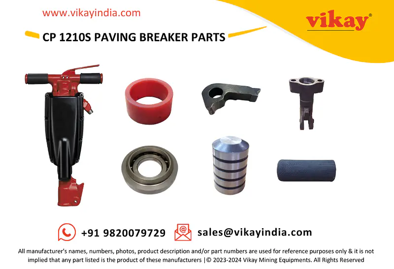 CP 1210S Chicago Pneumatic Paving Breaker Parts - Master