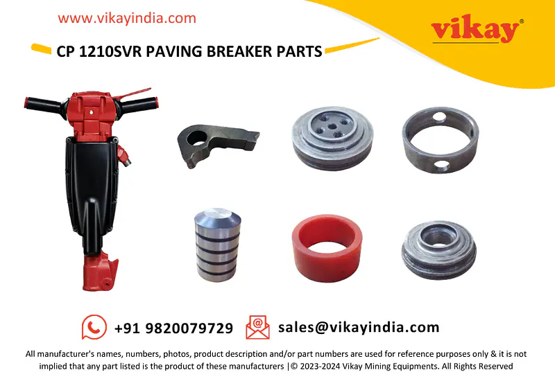 CP 1210SVR Chicago Pneumatic Paving Breaker Parts - Master
