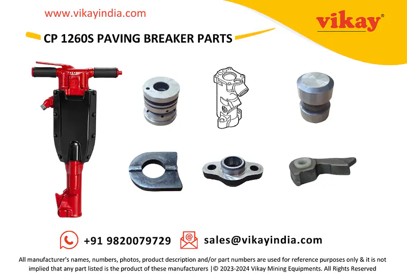 CP 1260S Chicago Pneumatic Paving Breaker Parts - Master