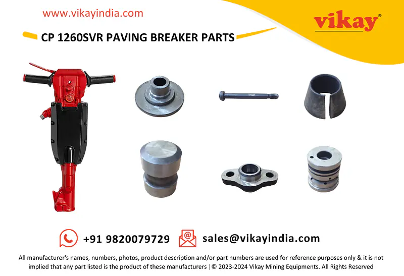 CP 1260SVR Chicago Pneumatic Paving Breaker Parts - Master