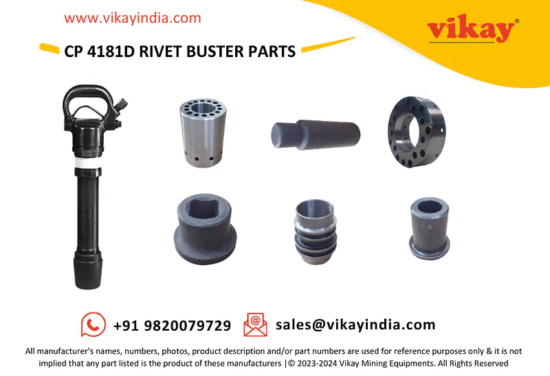 CP 4181D Rivet Buster Spare Parts - Master