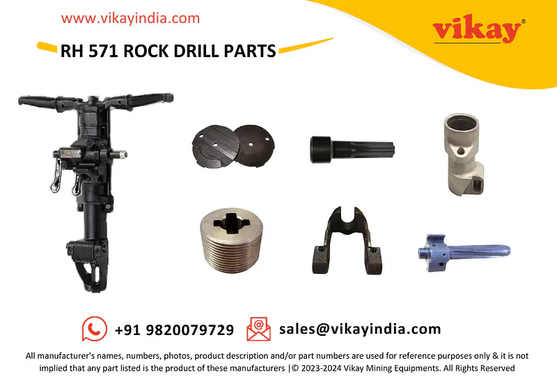 Rh 571 Atlas copco Rock Drill Parts - Master