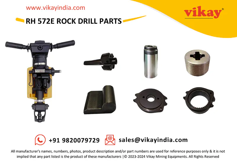 Rh 572E Atlas Copco Rock Drill Parts - Master