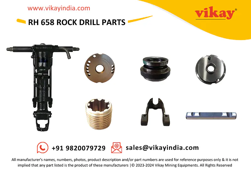 Rh 658 Atlas copco Rock Drill Parts - Master