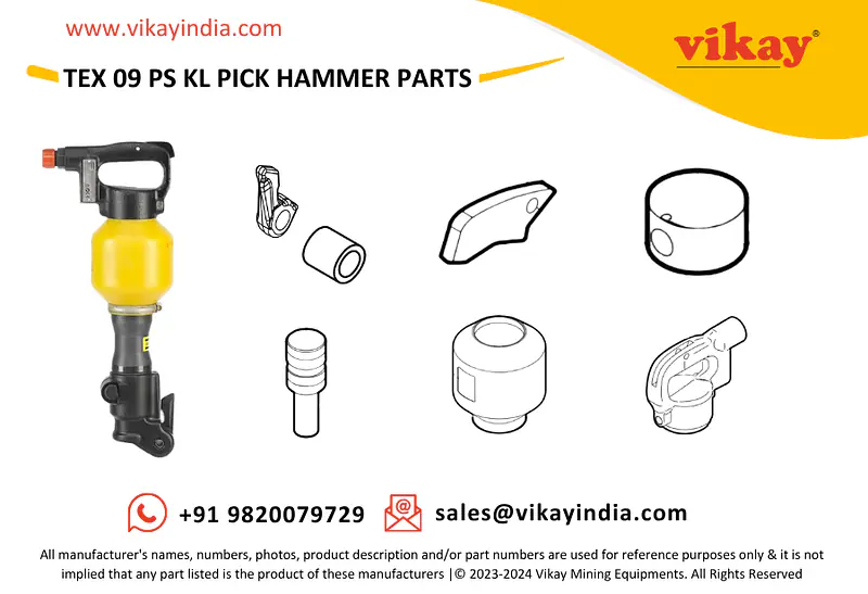 TEX 09 PS KL Pick Hammer Spare Parts - Master