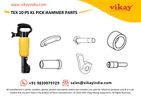 TEX 10 PS KL Pick Hammer Spare Parts - Master