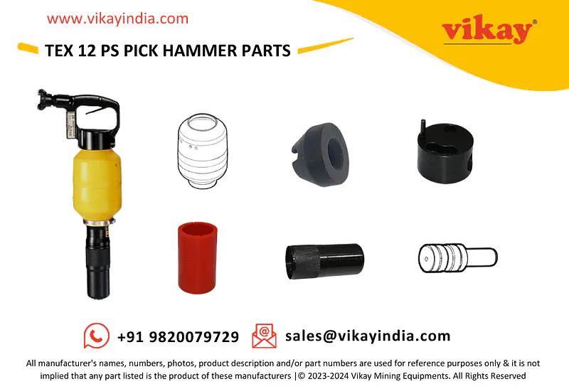 TEX 12 PS Pick Hammer Spare Parts - Master