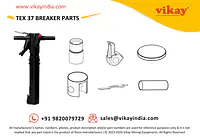 TEX 37 Pneumatic Breaker Spare Parts - Master