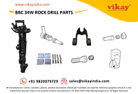 BBC 34W Atlas Copco Rock Drill Parts - Master