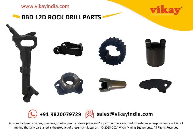 Bbd 12D Atlas Copco Rock Drill Parts - Master