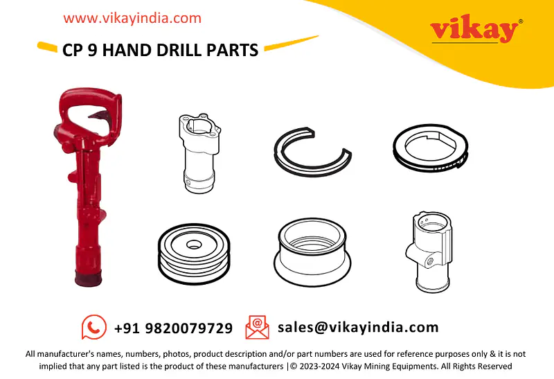 CP 9 Hand Drill Spare Parts - Master