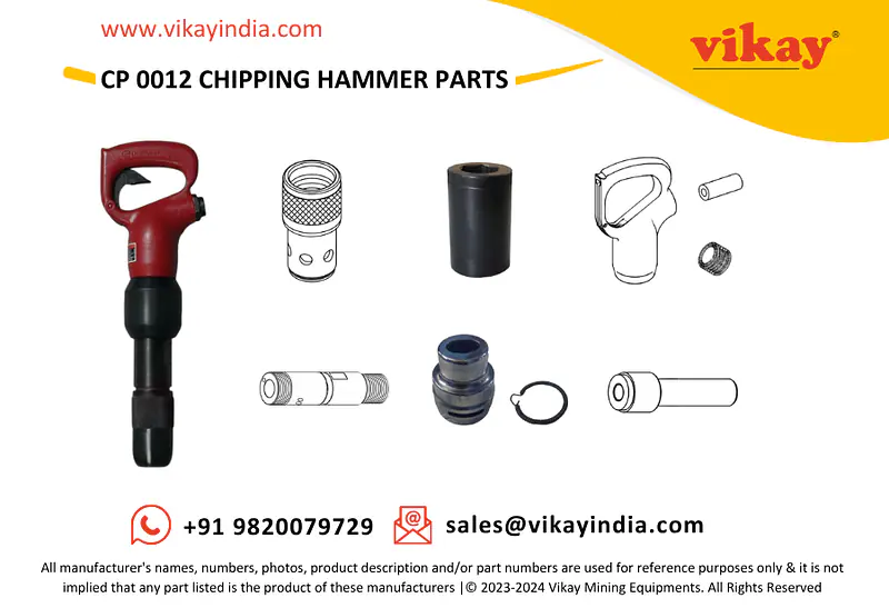 CP 0012 Chipping Hammer Spare Parts - Master