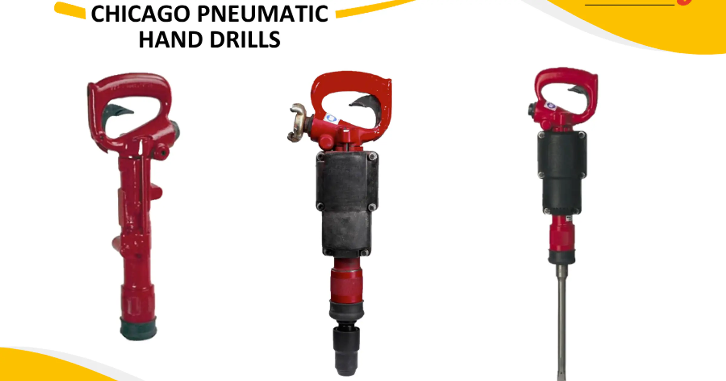 Chicago Pneumatic Hand Drill