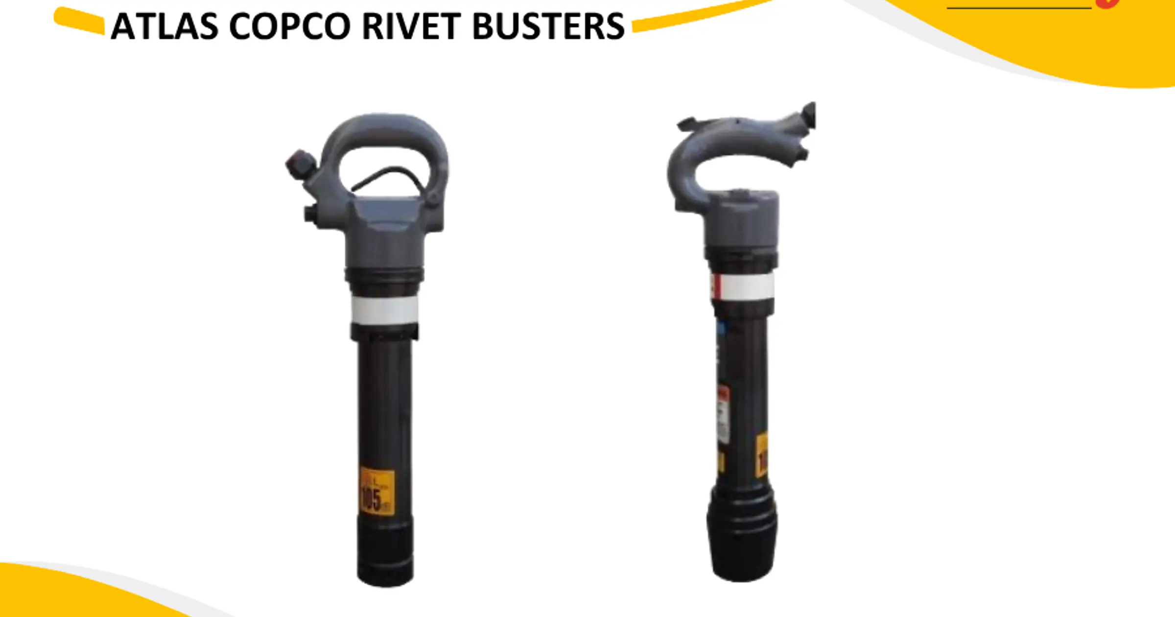 Atlas Rivet Atlas Copco Rivet Busters - TEX 14P, TEX 14D, TEX 15P, TEX 15D
