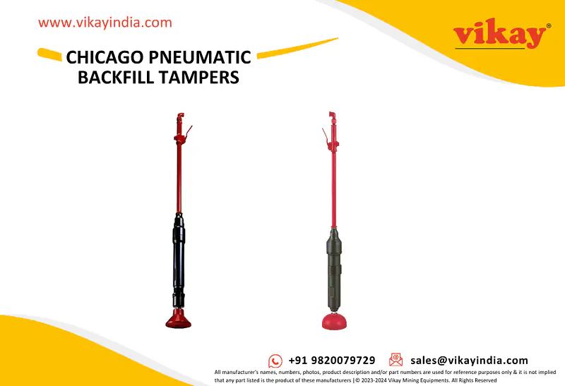 Chicago Pneumatic Backfill Tampers - Master