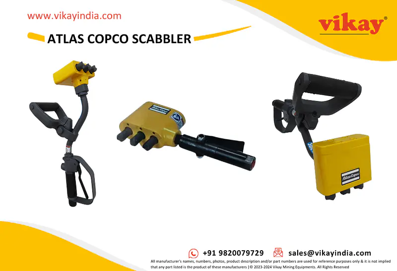 Atlas Copco Concrete Scabblers - Master