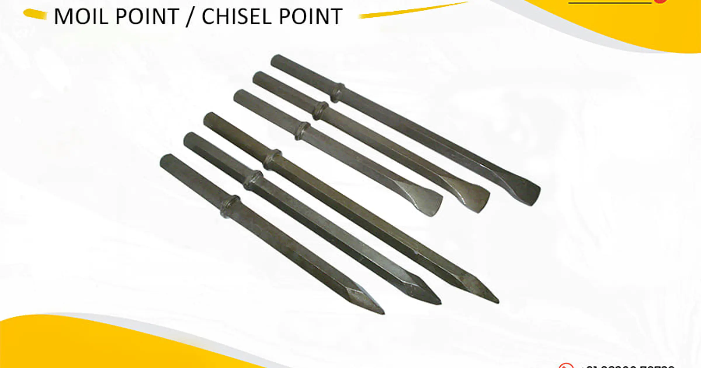 Chisel Point For Paving Breaker