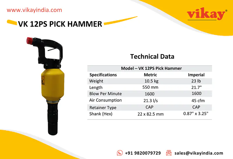 VK 12PS Pick Hammer - Master