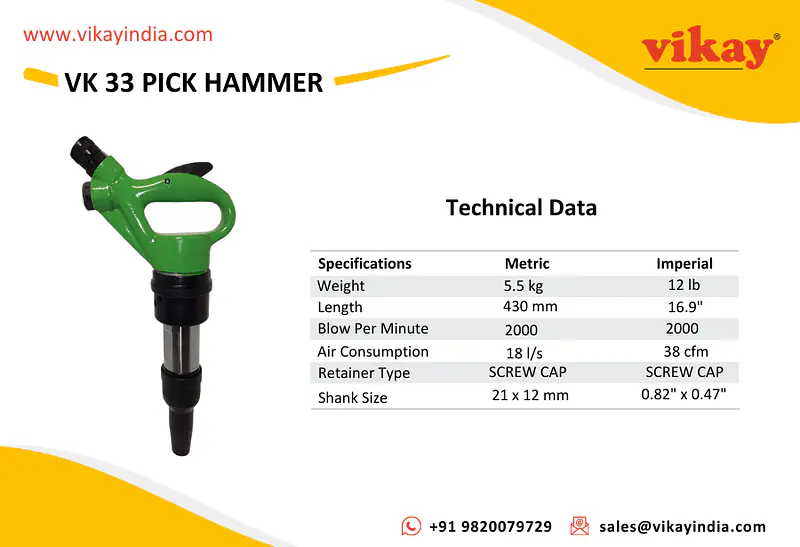 VK 33 Pick Hammer - Master