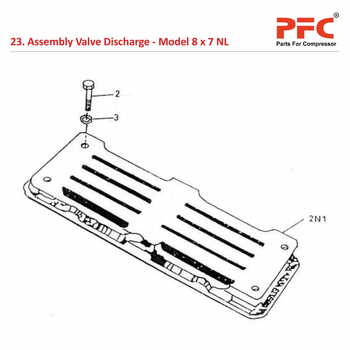 Valve Discharge IR 8 x 7 ESV NL Compressor Parts
