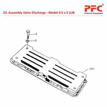 Valve Discharge IR 9 1/2 x 5 ESV LUB Parts