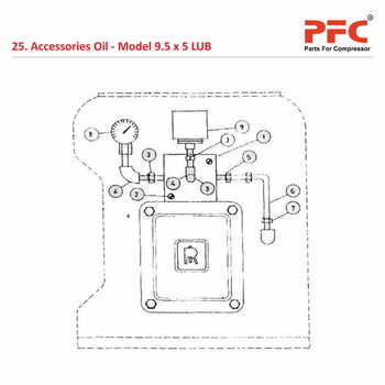 Accessories Oil IR 9 1/2 x 5 ESV LUB Parts