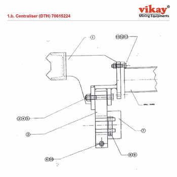 Centraliser (DTH) Ingersoll Rand LM 100 Parts