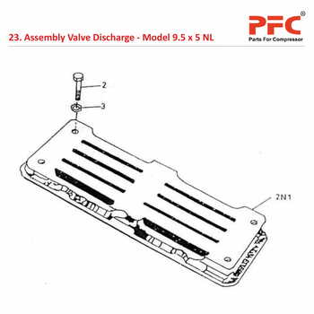 Valve Discharge IR 9 1/2 x 5 ESV NL Compressor Parts