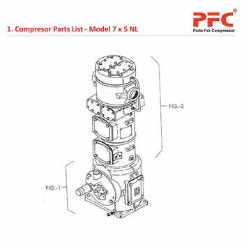 Compressor Parts List IR 7 x 5 ESV NL Parts