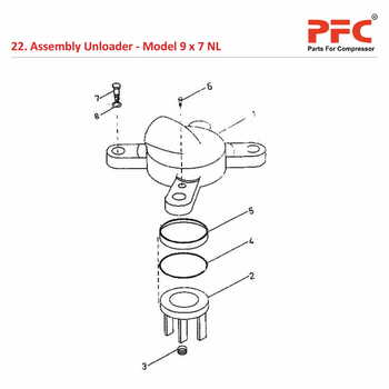 Unloader IR 9 x 7 ESV NL Air Compressor Parts