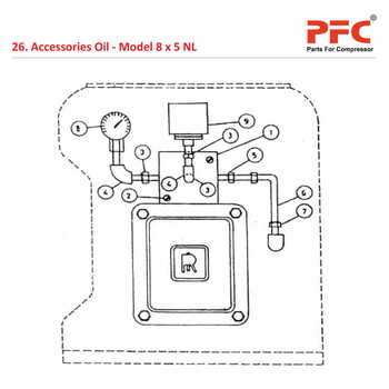 Accessories Oil IR 8 x 5 ESV NL Compressor Parts