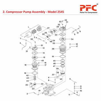 Compressor Pump IR 2545 Air Compressor Parts