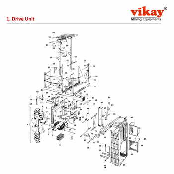 Drive Unit Alimak Raise Climber Parts